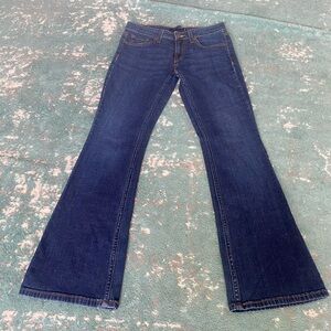 Levi’s too superlow 518 denim flare jeans
